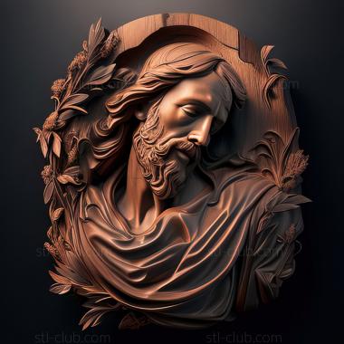 3D model st jesus (STL)